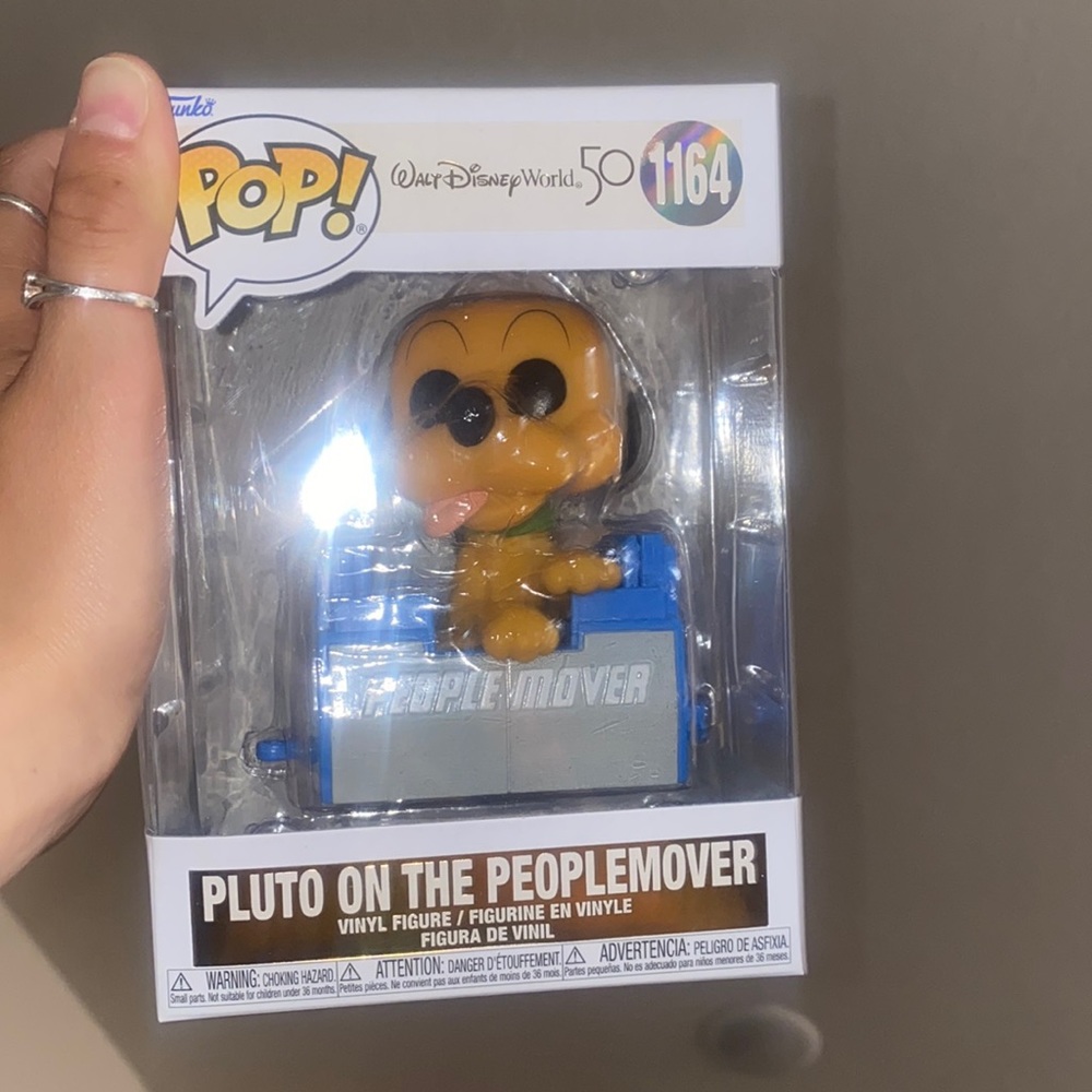 Funko POP! Disney: PLUTO on The Peoplemover - Walt Disney World 50TH